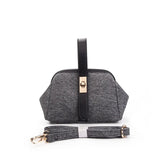 Faux Leather Small Shoulder Bag